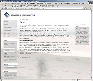 Edwards Michael Website